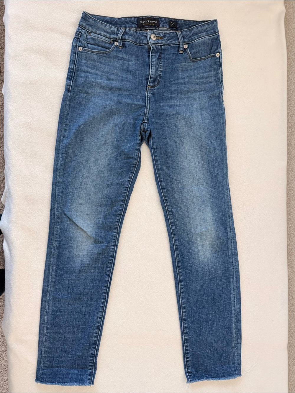Lucky Brand Medium Blue Skinny Jeans